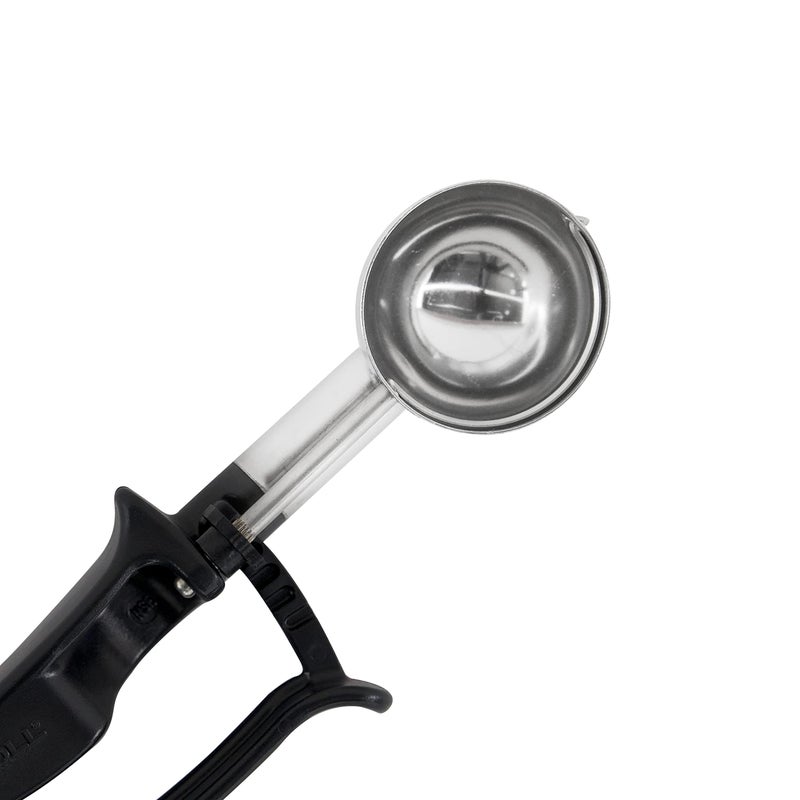 Zeroll 2030 Universal Standard Length EZ Disher Food Portion Control Scoop Designed for Right or Left Hand Use Dishwasher Safe NSF Approved, 1 3/4-Inch, Black - Image 3